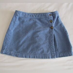 RSQ Light Blue Corduroy mini Skirt